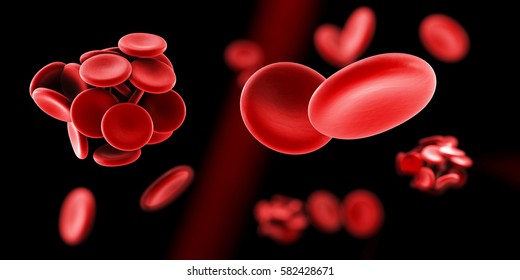 Blood Clot And Thrombosis Medical 3d Illustration