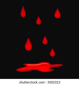 36,880 Blood drop black background Images, Stock Photos & Vectors ...