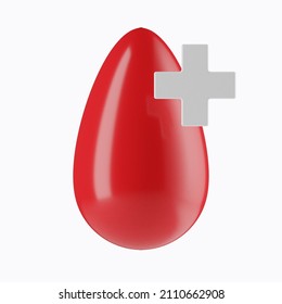 Blood Group 3d Illustration Rendering Object