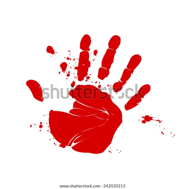 blood-hand-print-stock-illustration-342020213