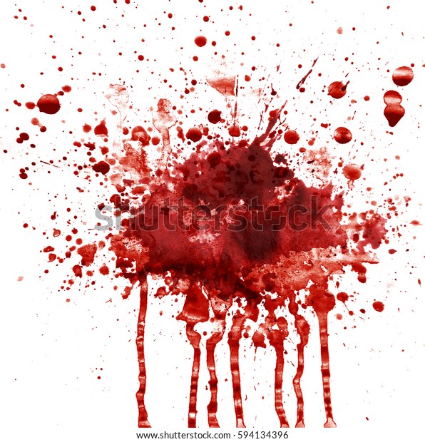 Blood Splatter Stock Illustration