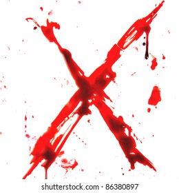 Red Blood X Images Stock Photos Vectors Shutterstock