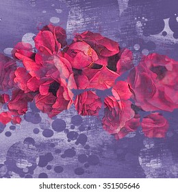 blooming flowers background