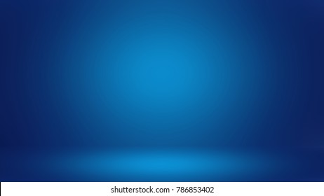 Blue 3D room  Background
