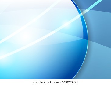 Blue abstract background