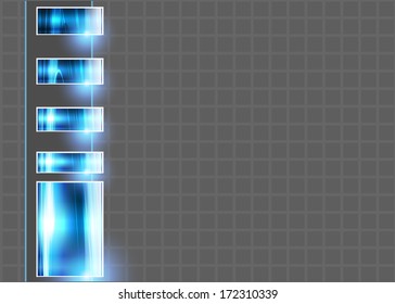 Blue abstract background