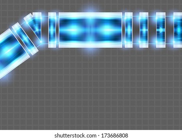 Blue abstract background