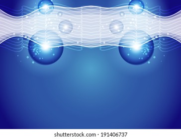 Blue abstract background