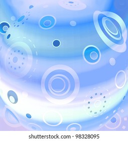 Blue Abstract Background Daydream Concept Stock Illustration 98328095 ...