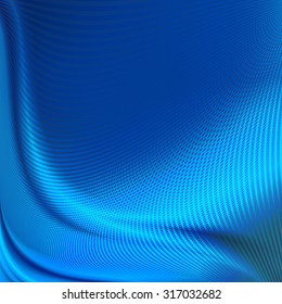 Blue Abstract Background Wave Pattern Grid Texture