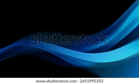 blue abstract background with waves