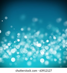 Blue Abstract Light Background