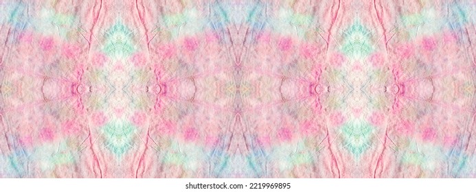 Blue Abstract Spot. Art Watercolour Tye Dye Spot. Wash Purple Stroke. Wet Gradient Seamless Print. Colour Wash Abstract Repeat. Modern Geometric Water Splotch. Ink Water Shape. Pink Ink Pattern