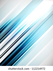 Blue Abstract Straight Lines Background