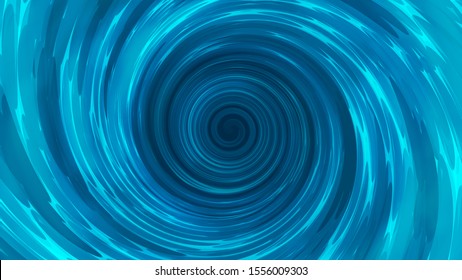 Blue abstract vortex background.Bursting,Radial,radiating pattern