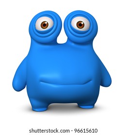 Blue Alien Stock Illustration 96615610 | Shutterstock