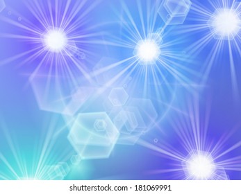 blue background