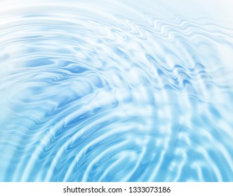 Blue Background Abstract Circle Water Ripples Stock Illustration 1333073186