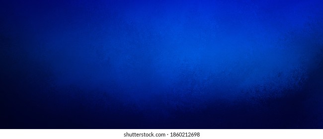Blue background with black grunge texture border, elegant luxury painted backdrop