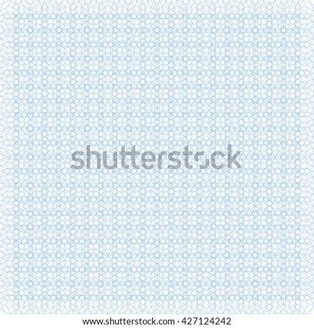 Blue, background. Guilloche. A complex pattern. You can use the certificate, diploma, banknotes. Ornament