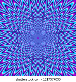 Blue Background Motion Illusion Stock Illustration 1217377030