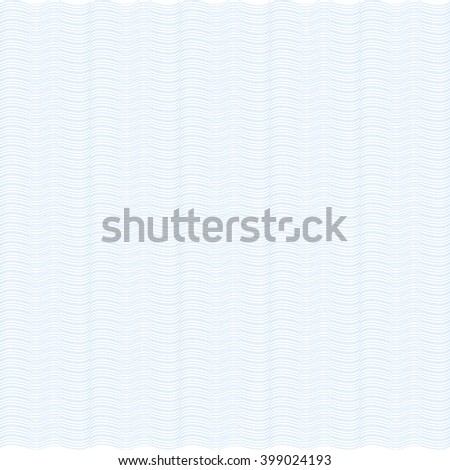 Blue background. Waves. Guilloche. The protective layer for banknotes, diplomas and certificates.