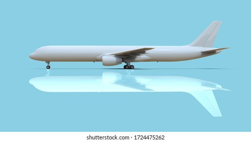 Download Jet Airplane Mockup Hd Stock Images Shutterstock