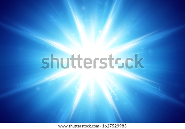 Blue Background White Star Light Texture Stock Illustration 1627529983