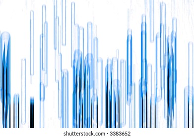 Blue Bars - High Resolution Illustration