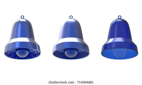blue bells 3d rendering
