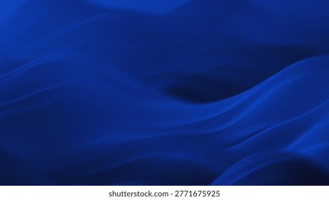 Blue and black colors with a pattern like fine fabric folds give a mysterious but elegant impression, for wallpaper, banners or others