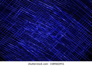 Blue And Black Digital Virtual Vibrations And Connections Abstract Background For Mobile App Display Desktop Screen Saver 