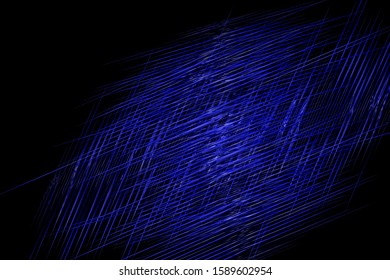 Blue And Black Digital Virtual Vibrations And Connections Abstract Background For Mobile App Display Desktop Screen Saver 