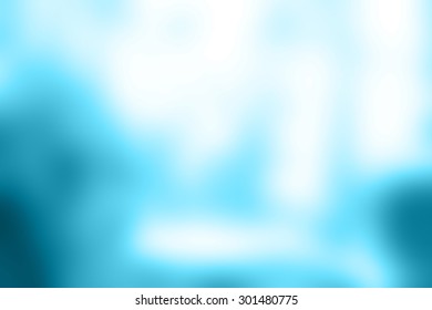 Blue blurred abstract background