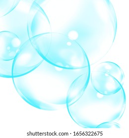 Blue Bubble On White Background Stock Illustration 1656322675 ...