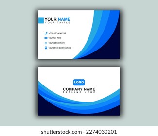 blue business card free download - Powered by Shutterstock