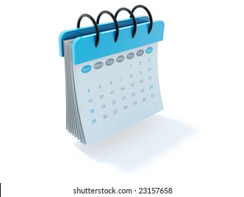 Blue Calendar Icon Images, Stock Photos & Vectors | Shutterstock