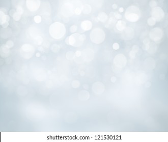 Blue christmas background with bokeh lights - Powered by Shutterstock