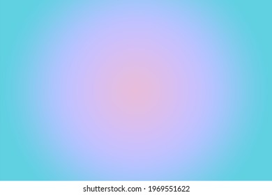 Blue Circular Gradient Background Material