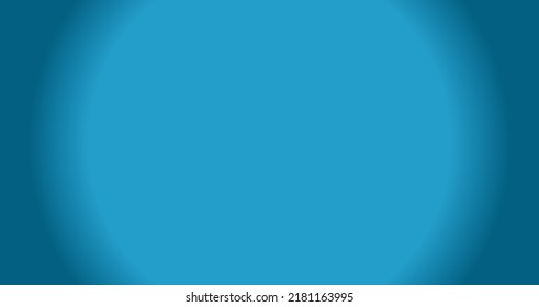 Blue Circular Gradient Cool Background