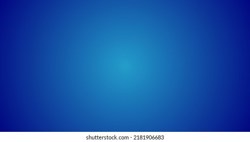 Blue Circular Gradient Cool Background