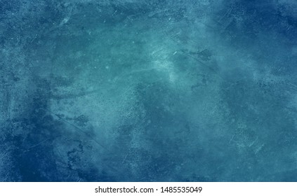 Blue Cold Ice Background With Scratches And Patterns, Frozen Water Texture