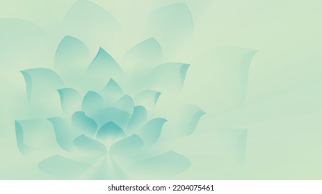 Blue Color Scheme Background Or Wallpaper With Blue Lotus
