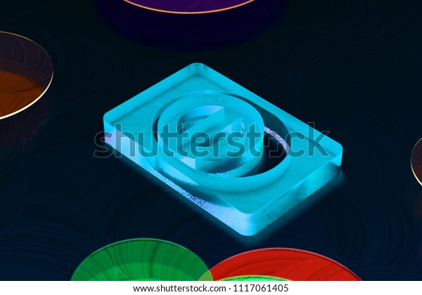 Blue Credit Card Diners Club Icon Stock Illustration 1117061405