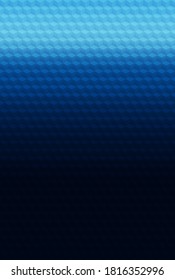 Blue cube geometric pattern abstract background for cover design, illustration decoration.