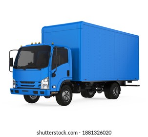 Container Truck Isolated 3d Rendering Stock Illustration 785614363 ...