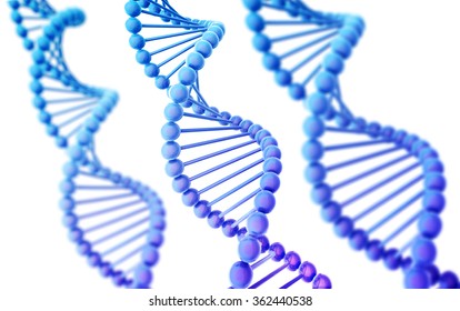 Blue Dna Strands Background Stock Illustration 362440538 | Shutterstock