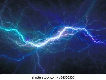 Blaue elektrische Entladung, Plasma- und Leistungshintergrund
