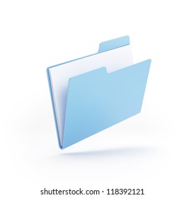 Blue File Folder