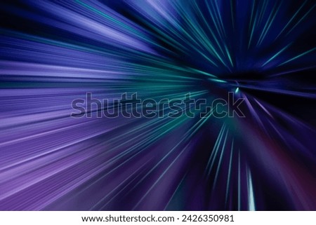 BLUE FILTER TECHNOLOGY DESIGN BACKGROUND, MODERN DIGITAL PATTERN WITH SPEED MOTION RAYS BURSTING FAST